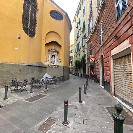 Casaviva- Ampio Appartamento Nei Vicoli Di Genova Экстерьер фото